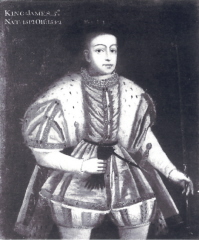 James V as a youth